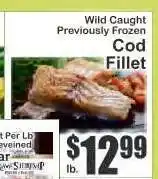 Key Food Cod Fillet offer