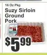 Key Food Suzy Sirloin Ground Pork offer