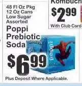 Key Food Poppi Prebiotic Soda offer