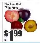 Key Food Plums offer