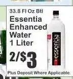 Key Food Essentia Enhanced Water offer