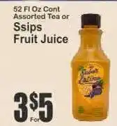 Key Food Ssips Fruit Juice offer