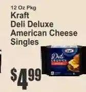Key Food Kraft Deli Deluxe American Cheese Singles offer