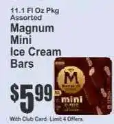 Key Food Magnum Mini Ice Cream Bars offer