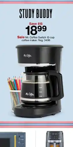 Target Mr. Coffee Switch 12-cup coffee maker offer