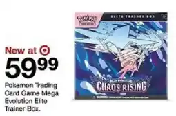 Target Pokemon Trading Card Game Mega Evolution Elite Trainer Box offer