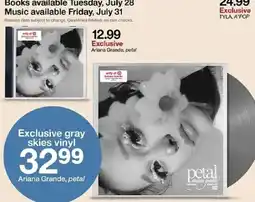 Target Ariana Grande, petal offer