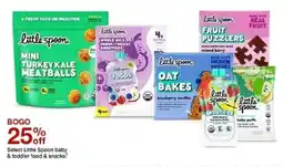 Target Little Spoon baby & toddler food & snacks offer