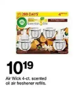 Target Air Wick scented oil air freshener refills offer