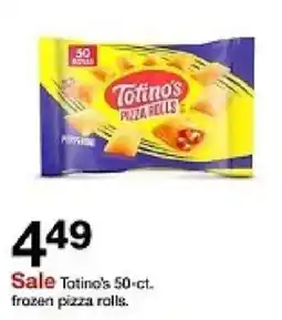 Target Totino's frozen pizza rolls offer