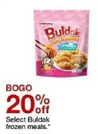 Target Select Buldak frozen meals offer