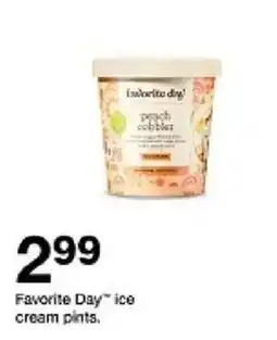 Target Favorite Day ice cream pints offer