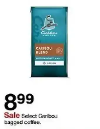Target Select Caribou bagged coffee offer
