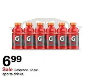 Target Gatorade sports drinks offer
