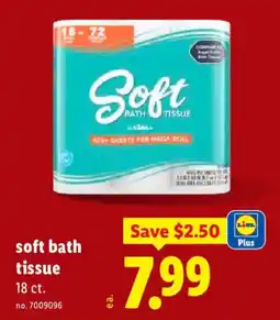 Lidl Soft bath tissue offer