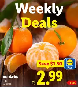 Lidl Lidl Plus mandarins offer