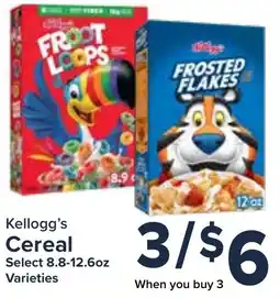 Valu Market Kellogg's Cereal offer