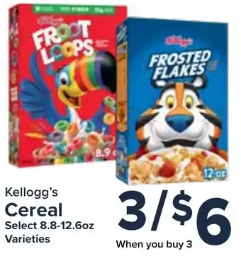 Valu Market Kellogg's Cereal offer
