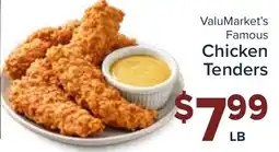 Valu Market ValuMarket's Famous Chicken Tenders offer