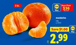 Lidl Lidl Plus mandarins offer