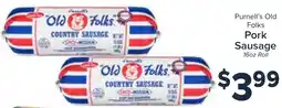 Valu Market Purnell's Old Folks Pork Sausage offer