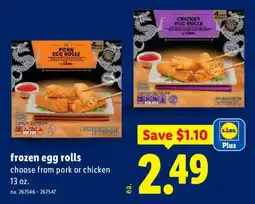 Lidl Lidl frozen egg rolls offer