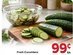Valu Market Fresh Cucumbers offer