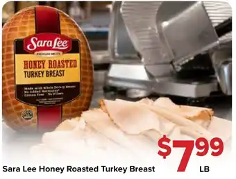 Valu Market Sara Lee Honey Roasted Turkey Breast offer