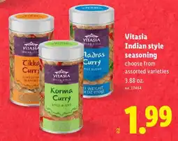 Lidl Vitasia indian style seasoning offer