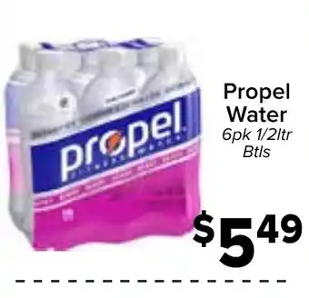 Valu Market Propel Water offer
