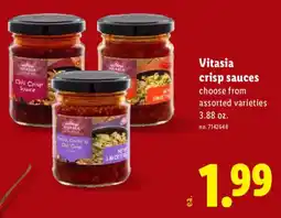 Lidl Vitasia crisp sauces offer
