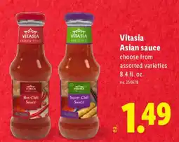 Lidl Vitasia asian sauce offer