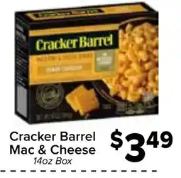 Valu Market Cracker Barrel Mac & Cheese offer