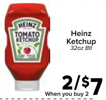 Valu Market Heinz ketchup offer