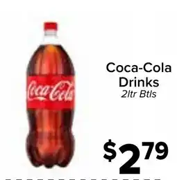 Valu Market Coca-Cola Drinks offer