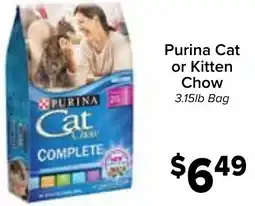Valu Market Purina Cat Chow Complete offer