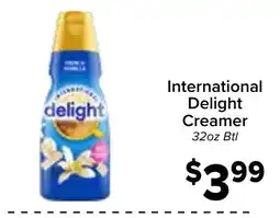 Valu Market International Delight Creamer offer