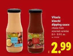 Lidl Vitasia kimchi dipping sauce offer