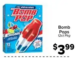 Valu Market Bomb Pops offer