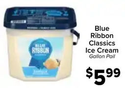 Valu Market Blue Ribbon Classics Ice Cream offer