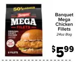 Valu Market Banquet mega chicken fillets offer