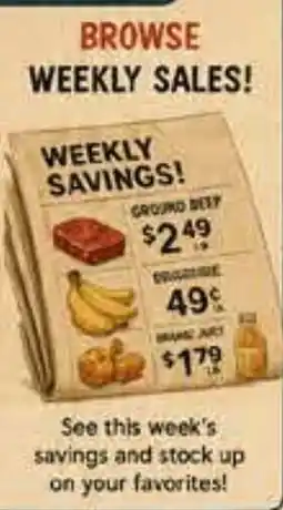 Valu Market Ground Beef offer