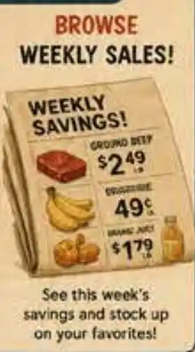 Valu Market Ground Beef offer