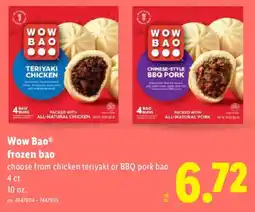 Lidl Wow Bao frozen bao offer