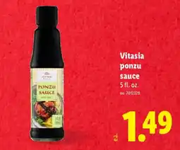 Lidl Vitasia ponzu sauce offer