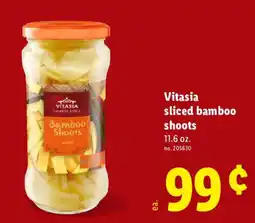 Lidl Vitasia sliced bamboo shoots offer