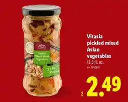 Lidl Vitasia pickled mixed asian vegetables offer