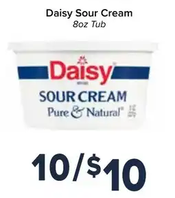 Valu Market Daisy sour cream offer