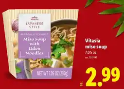 Lidl Vitasia miso soup offer