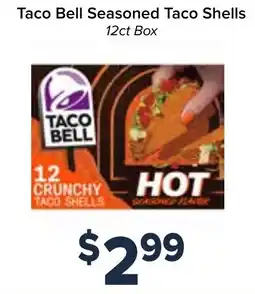 Valu Market Taco Bell seasoned taco shells offer